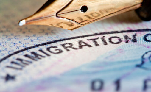 Applying for an Immigration visa.